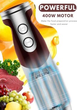 Image du fabricant 2 du Mixeur plongeant MegaWise rouge