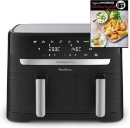 Image du fabricant 2 du Moulinex air fryer deux compartiments