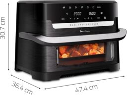 Image du fabricant 2 du Moulinex Easy Fry Dual Flex noir