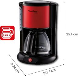 Image du fabricant 2 du Moulinex Subito cafetière rouge