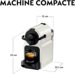Image du fabricant 2 du Nespresso Krups Inissia blanche
