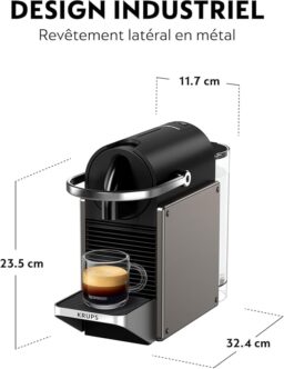 Image du fabricant 2 du Nespresso Krups Pixie Titane
