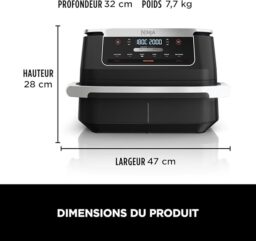 Image du fabricant 2 du Ninja FlexDrawer Friteuse sans huile