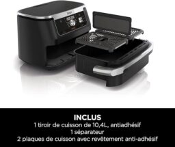 Image du fabricant 2 du NINJA Foodi FlexDrawer Air Fryer noir