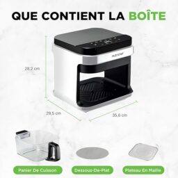 Image du fabricant 2 du NutriChef Friteuse à Air 5.5L