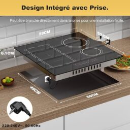 Image du fabricant 2 du Plaque à induction 4 feux