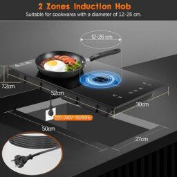 Image du fabricant 2 du Plaque induction 2 feux 30cm