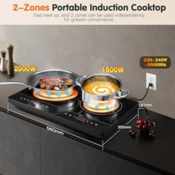 Image du fabricant 2 du Plaque induction 2 feux portable