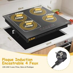Image du fabricant 2 du Plaque induction 4 feux 60cm