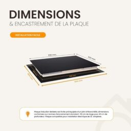 Image du fabricant 2 du Plaque induction 4 feux BELDEKO
