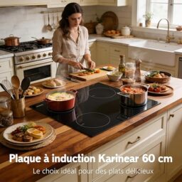 Image du fabricant 2 du Plaque Induction 4 Foyers Karinear