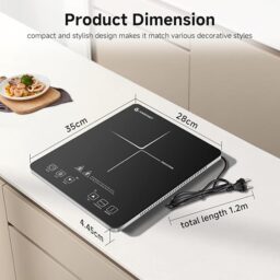 Image du fabricant 2 du Plaque induction AMZCHEF ultra-mince