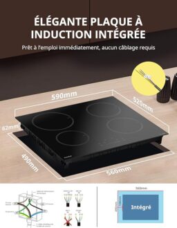 Image du fabricant 2 du Plaque induction COMFEE' CIH741F238K0
