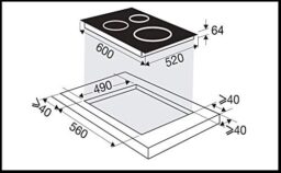 Image du fabricant 2 du Plaque induction Sauter SPI9544B