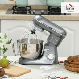 Image du fabricant 2 du Robot pâtissier HOMCOM argent