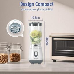 Image du fabricant 2 du Simplus Blender Mixeur 600ml blanc