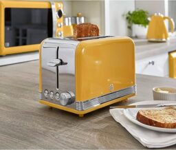 Image du fabricant 2 du Swan Retro grille-pain jaune
