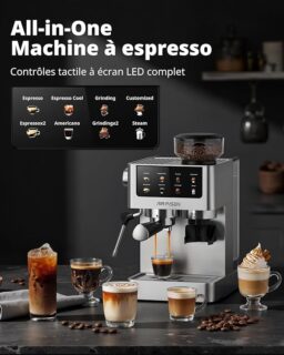 Image du fabricant 3 du AIRMSEN Espresso Machine Café