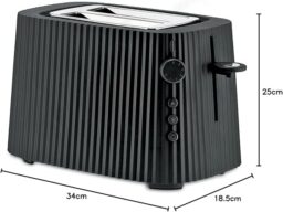 Image du fabricant 3 du Alessi Plissé MDL08 B grille-pain