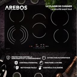 Image du fabricant 3 du Arebos plaque de cuisson vitrocéramique