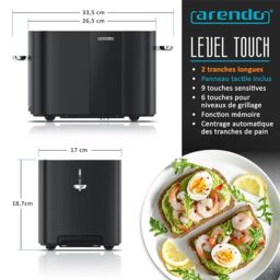 Image du fabricant 3 du Arendo Grille-pain 2 Fentes