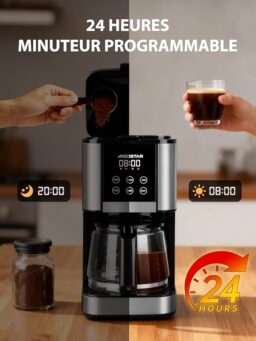 Image du fabricant 3 du Cafetière filtre Aigostar noire