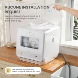Image du fabricant 3 du COMFEE' mini lave-vaisselle blanc