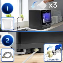 Image du fabricant 3 du Duronic DW5 BK lave-vaisselle