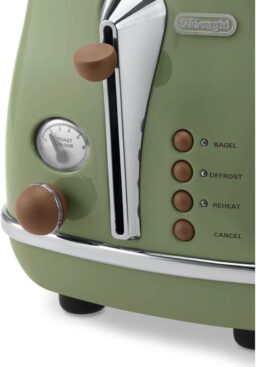 Image du fabricant 3 du Grille-Pain De'Longhi Olive