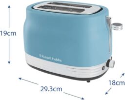 Image du fabricant 3 du Grille-pain Russell Hobbs Hanley Bleu