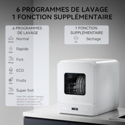 Image du fabricant 3 du Hermitlux Mini lave-vaisselle table