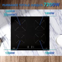 Image du fabricant 3 du Hermitlux Plaque Induction 4 Feux