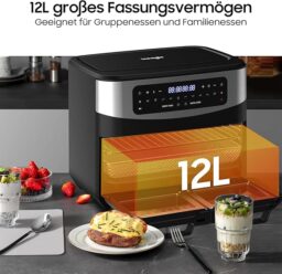 Image du fabricant 3 du Iceagle Air Fryer 12 L