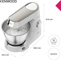Image du fabricant 3 du Kenwood Titanium Chef Baker blanc