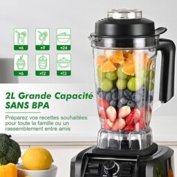 Image du fabricant 3 du Kitchen in the box Blender Noir