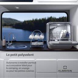 Image du fabricant 3 du Klarstein Aquatica mini lave-vaisselle
