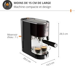 Image du fabricant 3 du Krups Virtuoso+ machine expresso noire