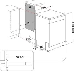 Image du fabricant 3 du Lave-vaisselle W2FHD624X inox