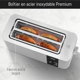 Image du fabricant 3 du LEBENLANG Grille-Pain Inox 4 fentes