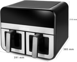 Image du fabricant 3 du LEHMANN Air Fryer dual tiroirs