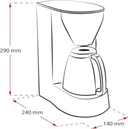 Image du fabricant 3 du Melitta Cafetière à filtre blanche