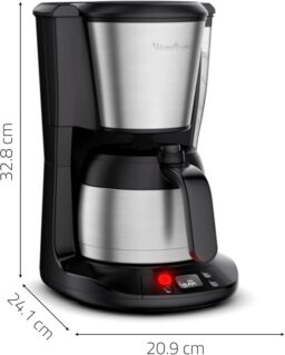 Image du fabricant 3 du Moulinex Subito cafetière inox noir