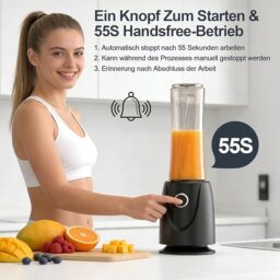 Image du fabricant 3 du OMMO Blender Smoothie noir