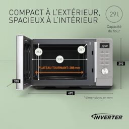 Image du fabricant 3 du Panasonic NN-SD36QSEPG micro-ondes inox