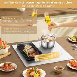 Image du fabricant 3 du Plaque induction 4 feux blanche