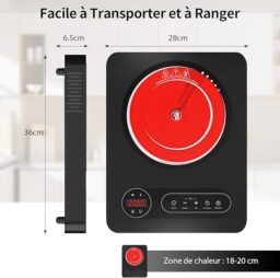 Image du fabricant 3 du Plaque vitrocéramique VBGK 2000W