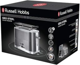 Image du fabricant 3 du Russell Hobbs Grille Pain Geo Steel