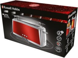 Image du fabricant 3 du Russell Hobbs Grille Pain Luna Rouge