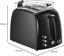 Image du fabricant 3 du Russell Hobbs Grille pain Textures+