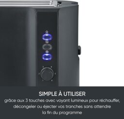 Image du fabricant 3 du SEVERIN Grille-pain AT 2591 noir